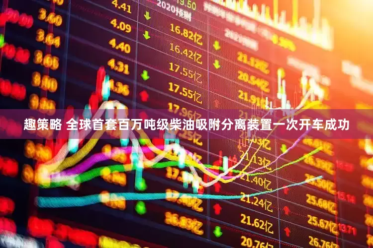 趣策略 全球首套百万吨级柴油吸附分离装置一次开车成功