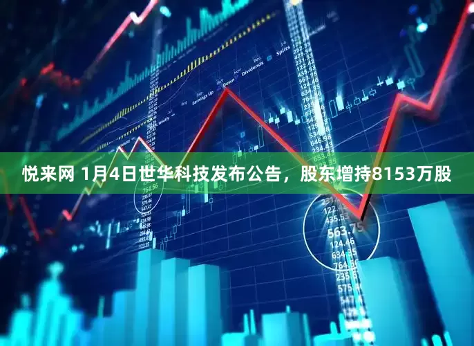 悦来网 1月4日世华科技发布公告，股东增持8153万股
